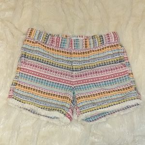 Multicolored Woven Shorts